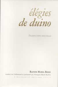 Elégies de duino, Rainer Maria Rilke