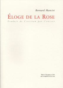 Eloge de la rose