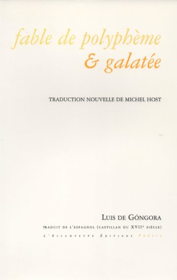 Fable de Plyphème & Galatée