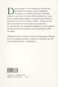 Garcin Christian – Le scorpion de Benvenuto