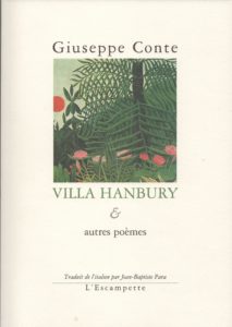 Villa Hanbury, Giuseppe Conte